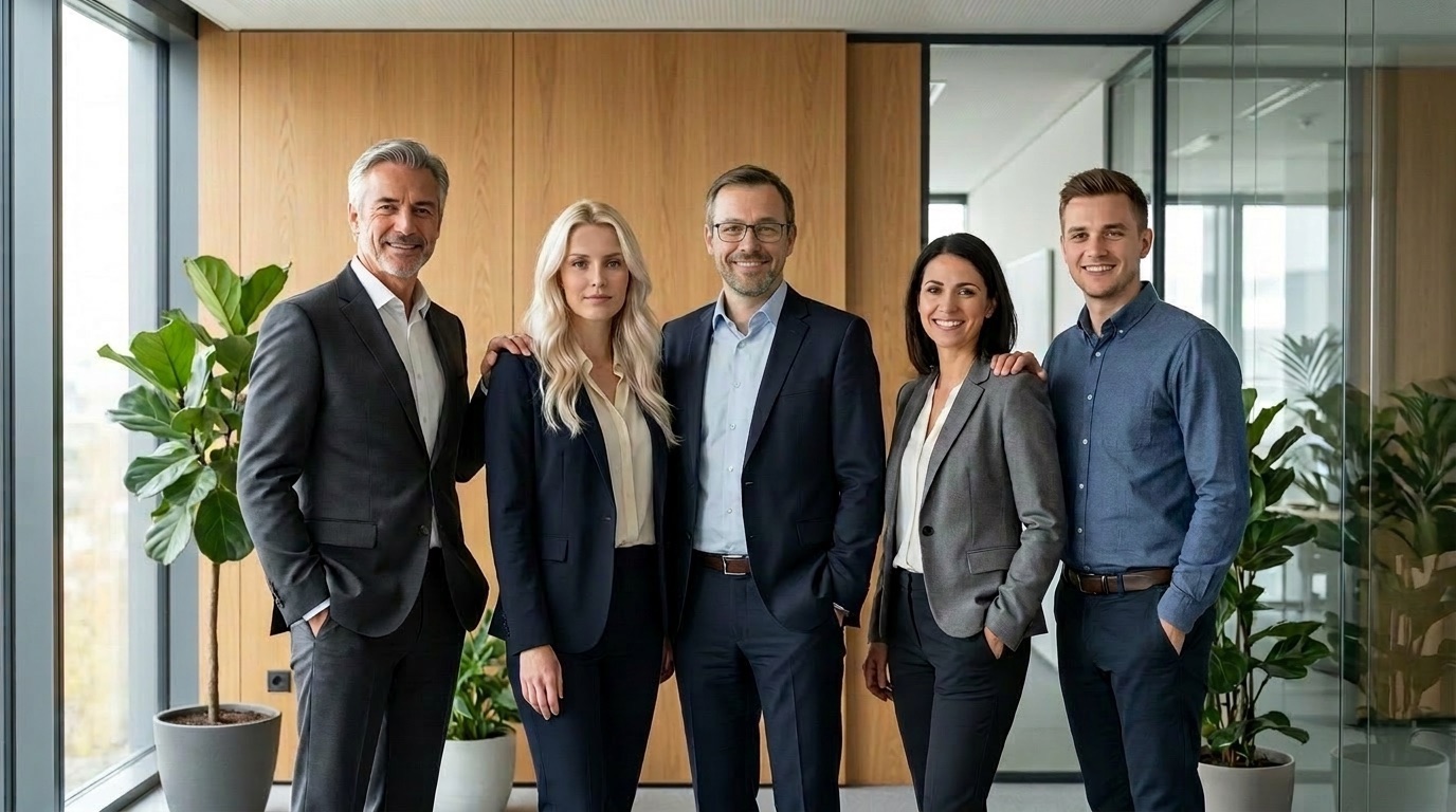 Das Team der SGG Consulting GmbH im Berliner B&uuml;ro &ndash; unter anderem mit HR Manager Ludwig Wolf